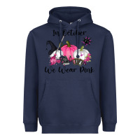 Navy in october we wear pink Heavyweight Hoodie - RanaPortraitStore