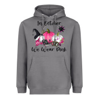 In October We Wear Pink Heavyweight Hoodie | Teevron