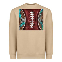 Mushroom western pattern and american football Heavyweight Sweatshirt - BarkalooDesign