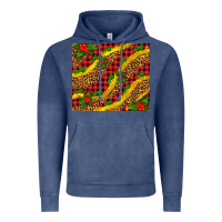 Vintage Denim merry with mistletoe Vintage Hoodie - AdoDesignShop