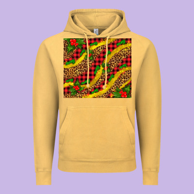 Merry With Mistletoe Vintage Hoodie Designed By Adodesignshop