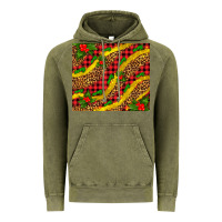 Vintage Olive merry with mistletoe Vintage Hoodie - AdoDesignShop