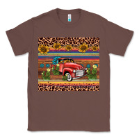 Chestnut truck sunflower leopard Classic Tee - AdoDesignShop