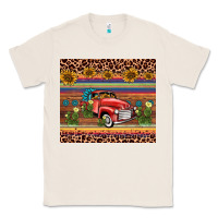 Natural truck sunflower leopard Classic Tee - AdoDesignShop
