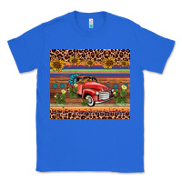True Royal truck sunflower leopard Classic Tee - AdoDesignShop