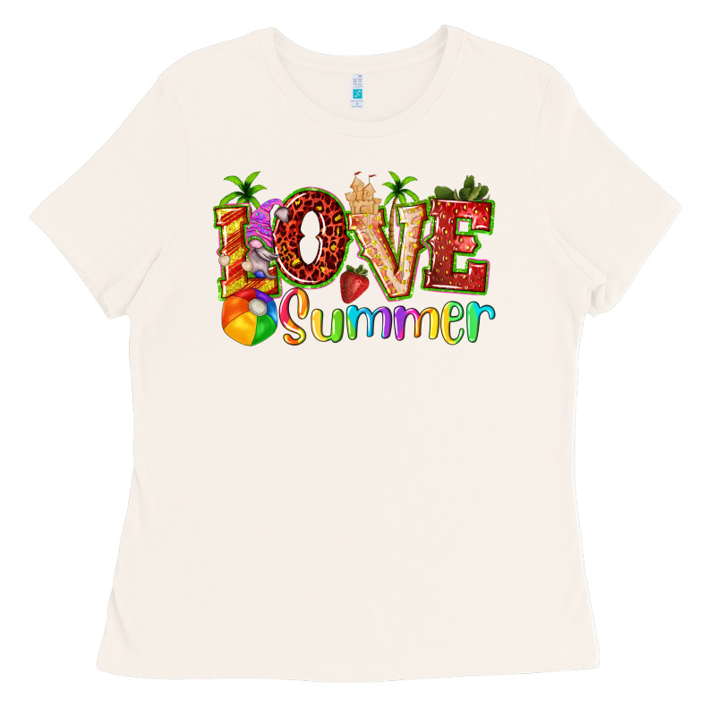 Love Summer With Strawberry Ladies Tee by texasbilliewilder | Teevron