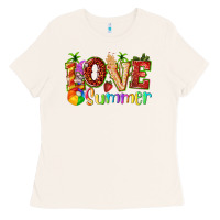 Bone love summer with strawberry Ladies Tee - texasbilliewilder