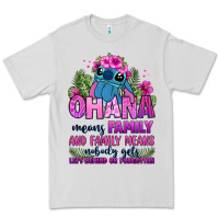 Dove Grey ohana means family Premium Tee - Zillion Design Studio