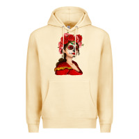 Pina Colada Sugar skull girl Premium Hoodie - NancyCooperArtShop