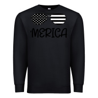 Black Merica Premium Sweatshirt - Bettercallsaul
