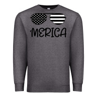 Charcoal Heather Merica Premium Sweatshirt - Bettercallsaul