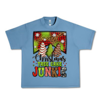 Pebble Blue Christmas tree cake junkie Urban Heavy Tee - Jasminsmagicworld