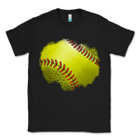 Black leopard softball patch Classic Tee - Jasminsmagicworld