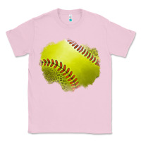 Bubblegum Pink leopard softball patch Classic Tee - Jasminsmagicworld