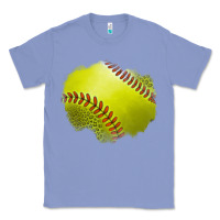 Colony Blue leopard softball patch Classic Tee - Jasminsmagicworld