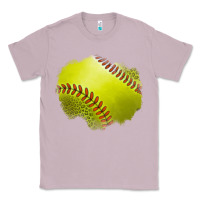 Lilac leopard softball patch Classic Tee - Jasminsmagicworld