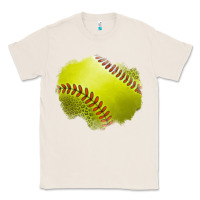 Natural leopard softball patch Classic Tee - Jasminsmagicworld