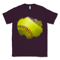 Plum leopard softball patch Classic Tee - Jasminsmagicworld