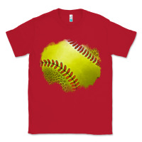 Red leopard softball patch Classic Tee - Jasminsmagicworld