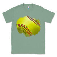 Sage leopard softball patch Classic Tee - Jasminsmagicworld