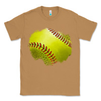 Toasted Coconut leopard softball patch Classic Tee - Jasminsmagicworld