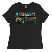 Black yeehaws and hellnaws Ladies Tee - Zillion Design Studio