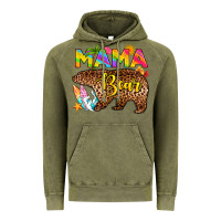 Vintage Olive mama bear summer Vintage Hoodie - RanaPortraitStore
