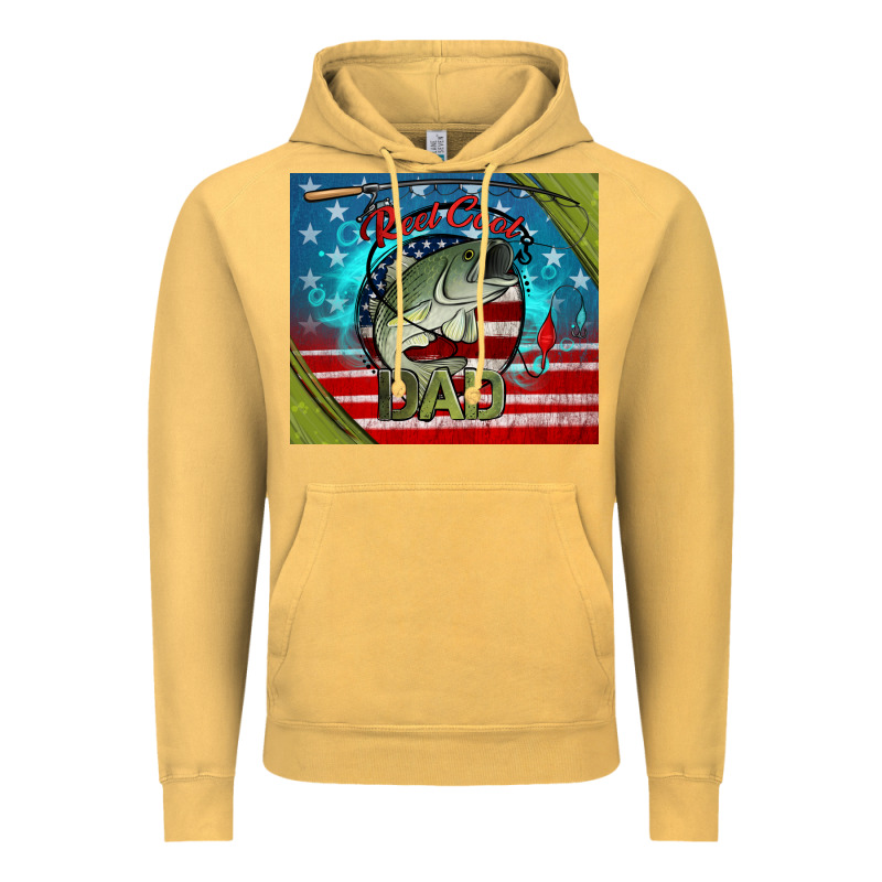 Reel Cool Dad Fishing Vintage Hoodie by Jasminsmagicworld | Teevron