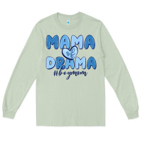 Matcha mama of drama boy mom Long Sleeve Tee - MaliasSmallBusiness