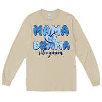 Mushroom mama of drama boy mom Long Sleeve Tee - MaliasSmallBusiness