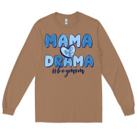 Toasted Coconut mama of drama boy mom Long Sleeve Tee - MaliasSmallBusiness
