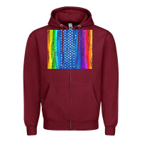 Burgundy LGBTQ+ Pride American Flag Tumbler Zipper Hoodie - BundleAndBundleShop