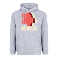 Heather Grey Women's Angeles Los Angeles Heavyweight Hoodie - Bettercallsaul