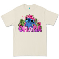 Bone ohana stitch Premium Tee - Zillion Design Studio