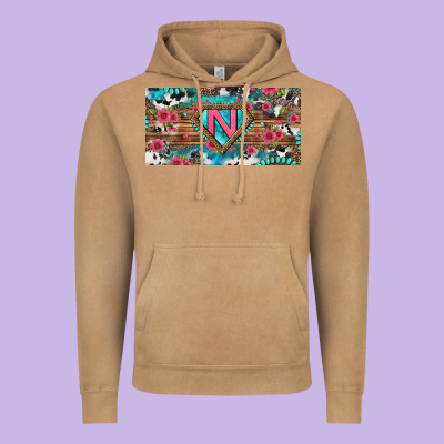 Super Nurse License Plate Vintage Hoodie Designed By Bundleandbundleshop