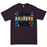 Plum i teach ausome kids Premium Tee - AdoDesignShop