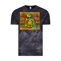 Cloud Black st patricks gnomes rainbow Vintage Tee - Artiststas