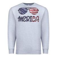 Heather Grey Merica Premium Sweatshirt - Bettercallsaul