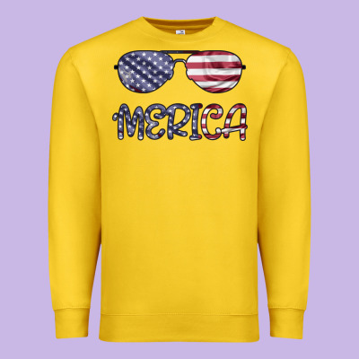 Merica Premium Sweatshirt Designed By Bettercallsaul