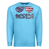 Ocean Blue Merica Premium Sweatshirt - Bettercallsaul