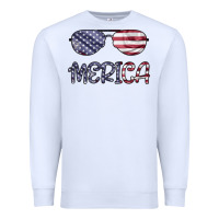 White Merica Premium Sweatshirt - Bettercallsaul