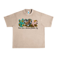 French Oak peace love yorkshire pig Urban Heavy Tee - LillyAllenDesigns