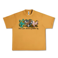 Peanut Butter peace love yorkshire pig Urban Heavy Tee - LillyAllenDesigns