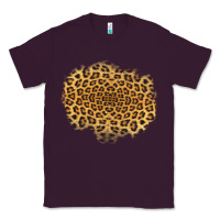 Plum leopard patch Classic Tee - Jasminsmagicworld