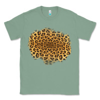Sage leopard patch Classic Tee - Jasminsmagicworld
