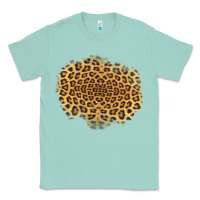 Seafoam leopard patch Classic Tee - Jasminsmagicworld