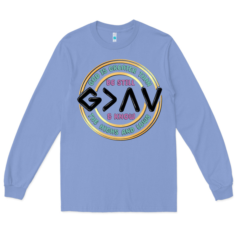 Be Still And Know Long Sleeve Tee by MaliasSmallBusiness | Teevron