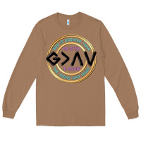Toasted Coconut be still and know Long Sleeve Tee - MaliasSmallBusiness