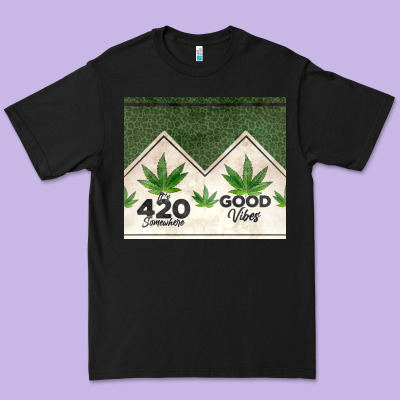 420 Somewhere Good Vibes Weed Tumbler2 Premium Tee Designed By Cts Tumbler Store