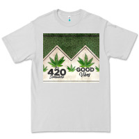 Dove Grey 420 somewhere good vibes weed tumbler2 Premium Tee - CTS Tumbler Store